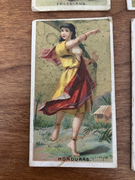 Kimball Dancing Girls of the World - lot of 4