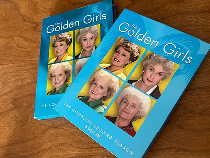 DvDs - The Golden Girls - The Complete first, second, fourth, and fifth Seasons