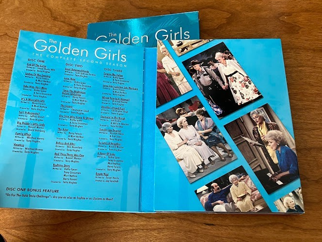DvDs - The Golden Girls - The Complete first, second, fourth, and fifth Seasons