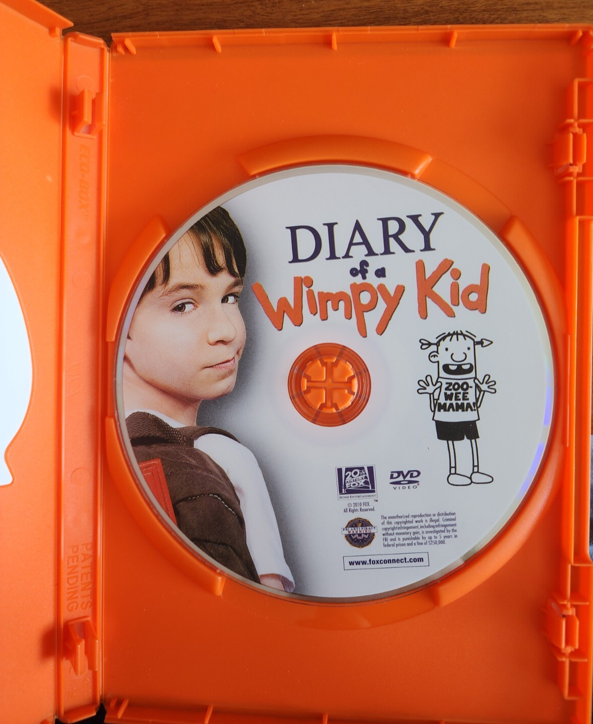Diary of a Wimpy Kid (DVD, 2010)