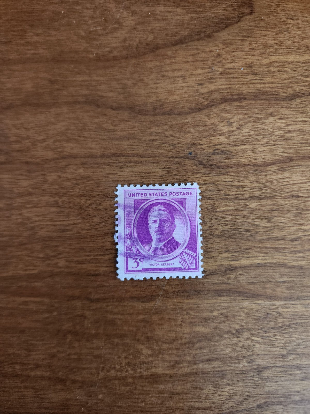VINTAGE Victor Herbert US 3 Cent Stamp