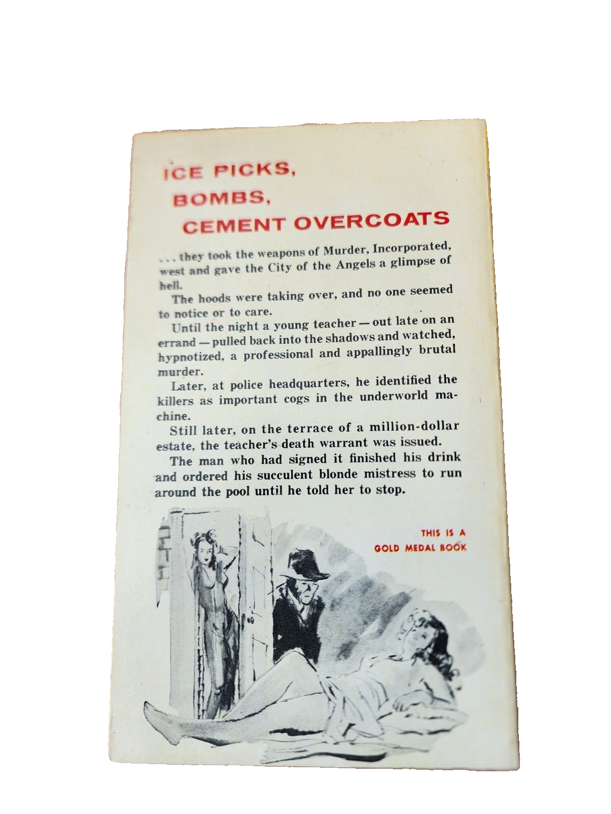 The Hoods Take Over by Ovid Demaris (1957 Gold Medal PBO {#680}, Barye Phillips