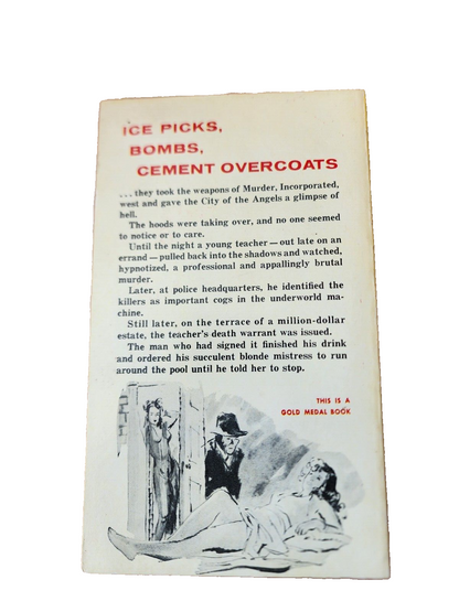 The Hoods Take Over by Ovid Demaris (1957 Gold Medal PBO {#680}, Barye Phillips