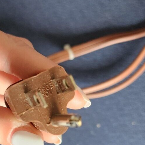 8 Ft. Light Duty Indoor Extension Cord, Brown