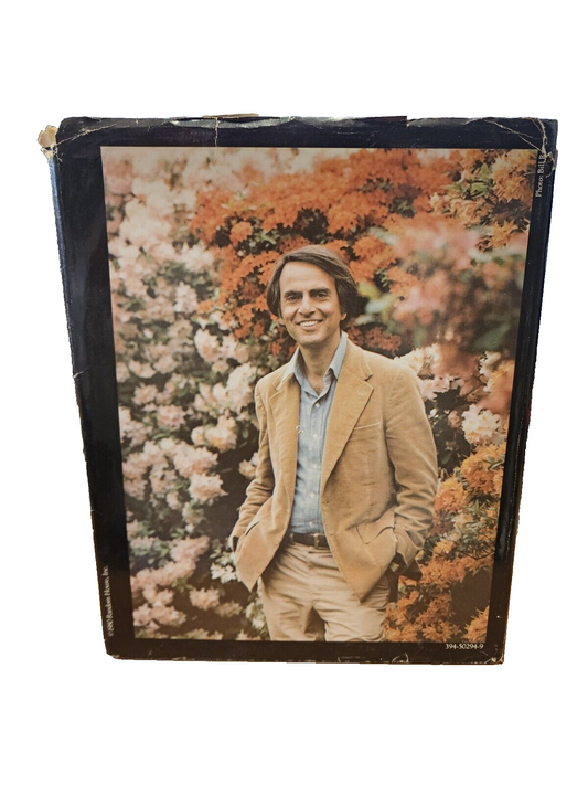 Cosmos By Carl Sagan 1980 Hardcover With Dust Jacket