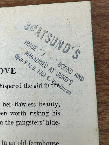1955 Popular Library - UP TO HER NECK by John Newton Chance
