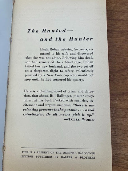 Vtg Paperbacks by Bill S. Ballinger - lot of 2