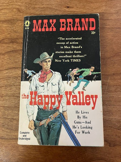 Vtg Paperbacks: Max Brand Books - Lot of 2