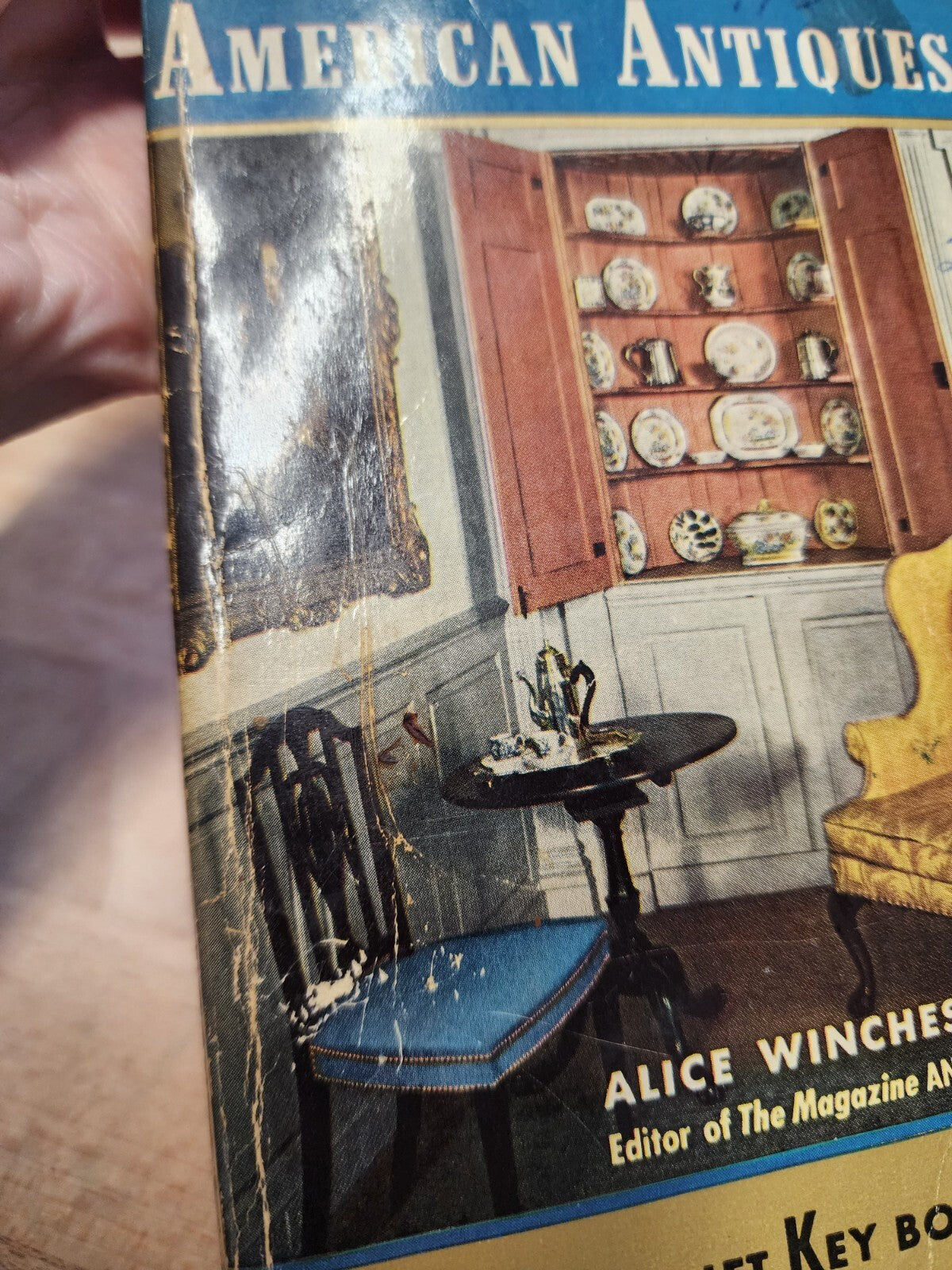 How to Know American Antiques by Alice Winchester 1955 Vtg Paperback