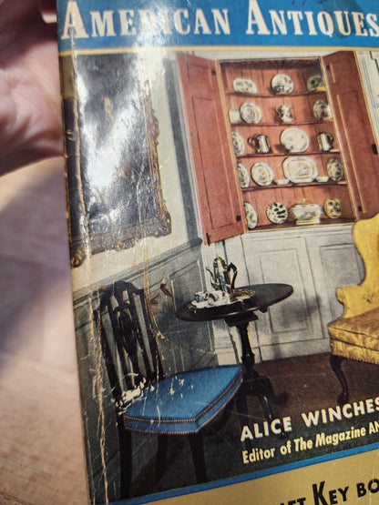 How to Know American Antiques by Alice Winchester 1955 Vtg Paperback