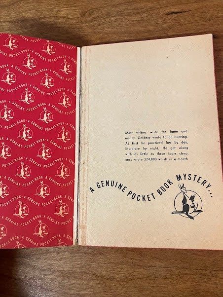 This Is Murder Mystery Paperback Book by Erle Stanley