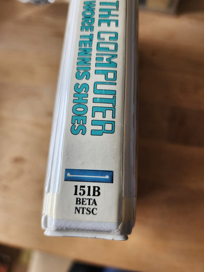 VTG VIDEO BETA "COMPUTER WORE Tennis Shoes" Disney (Clamshell Case)