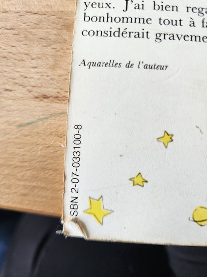 Le petit prince french little prince exupery - French Edition 1984