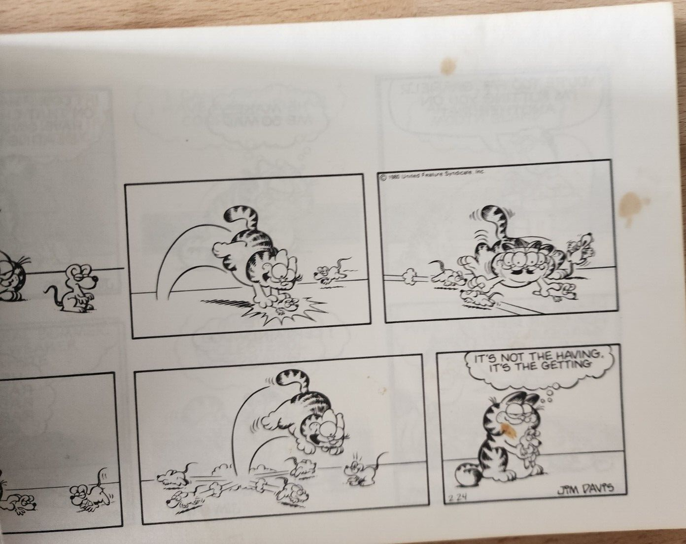 Garfield Bigger Than Life: His Third Book - Paperback By Davis, jim