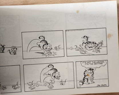 Garfield Bigger Than Life: His Third Book - Paperback By Davis, jim