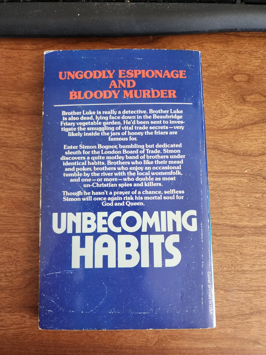 Unbecoming Habits by Tim Heald
