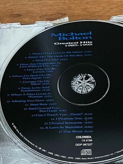 CD - Michael Bolton - Greatest Hits 1985-1995