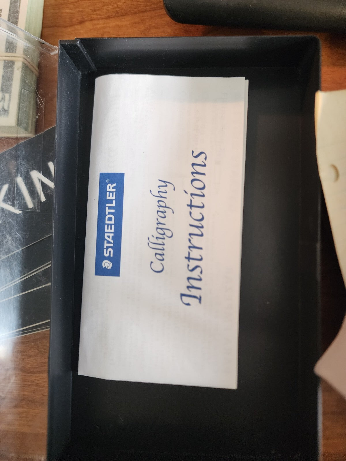 Faber-Castell Calligraphy Lettering Guide Pen - Black Ink