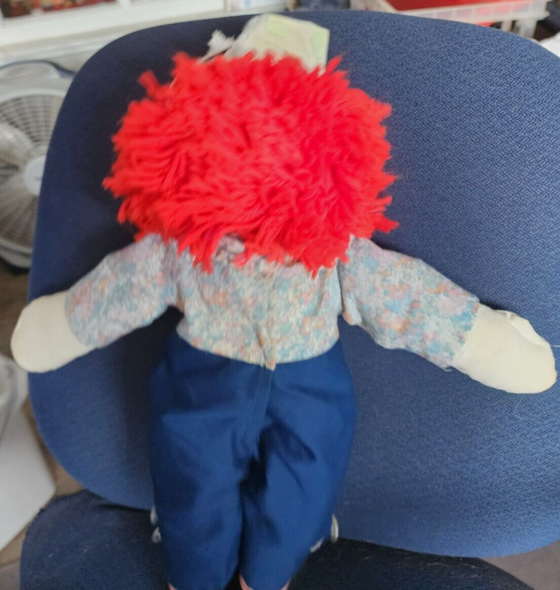 Vintage Raggedy Andy in a Floral Shirt