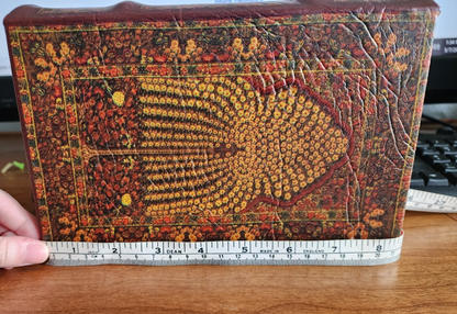 Hidden Compartment Faux Book Magnet Close