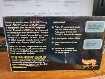 Hot Wheels Mattel 1998 Electronic Fast Facts COLLECTIBLE #44