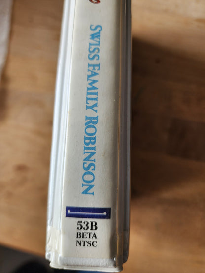 Swiss Family Robinson (BETA, 1983, White Disney Clamshell)