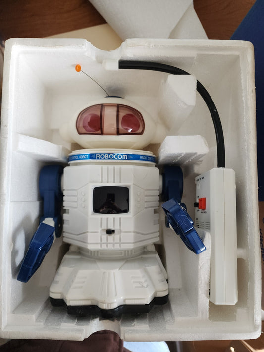 Vintage 1986 Playtime Jim The Politician Robot RC Radio WORKS