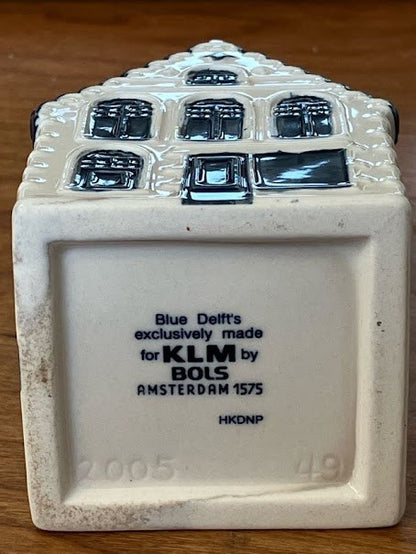 KLM BOLS Delft Blue House #49 - Empty