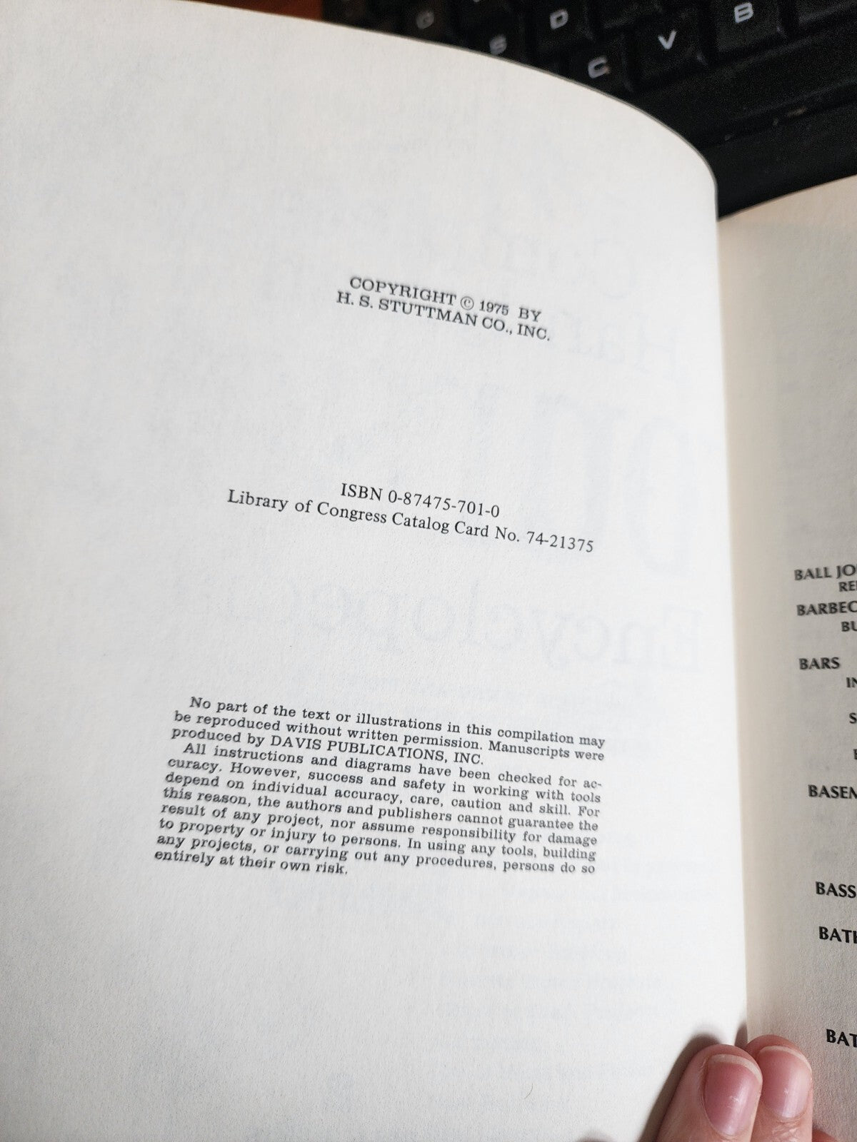 Complete Handyman Do-It-Yourself Encyclopedia - HC - GOOD