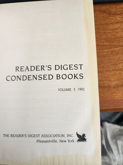 Readers Digest Condensed Books 1995 Volume 3