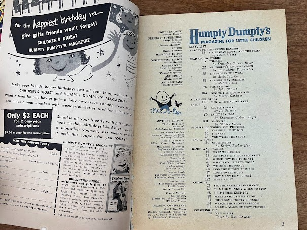 Humpty Dumpty‘s Magazine For Little Children (Lot Of 3)