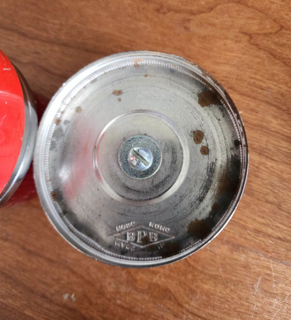 Vtg Red Emergency Light Signal Blinking Suction Cup