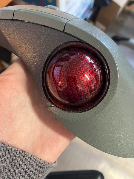 Wired Mouse - Microsoft Trackball Optical 1.0 Trackball Mouse: X05-87475 USB