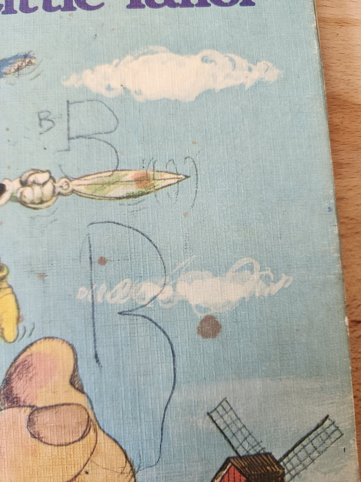 Vintage 1974 Walt Disney's The Brave Little Tailor Hardcover Disney Book Club