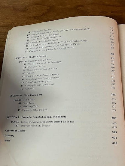 DIESEL MECHANICS - Softcover Textbooks - ERICH J. SCHULZ