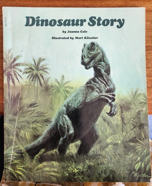Dinosaur Story - By Joanna Cole - GOOD