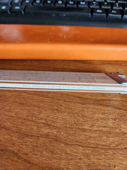 VTG K&E Model 4081-3S Log Duplex Slide Rule with Leather Case