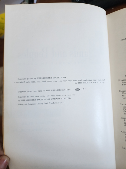 Lands and Peoples Book Volume 1 British isles Western Europe