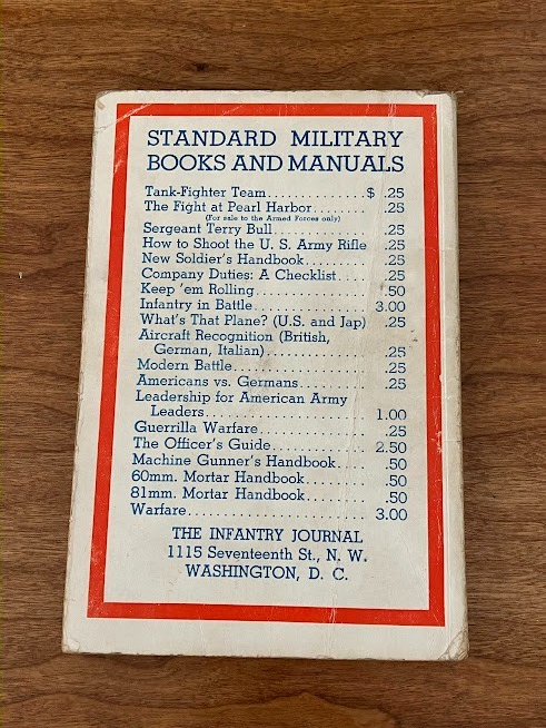 THE INFANTRY JOURNAL - The Last Battalion & America in Arms (lot of 2)