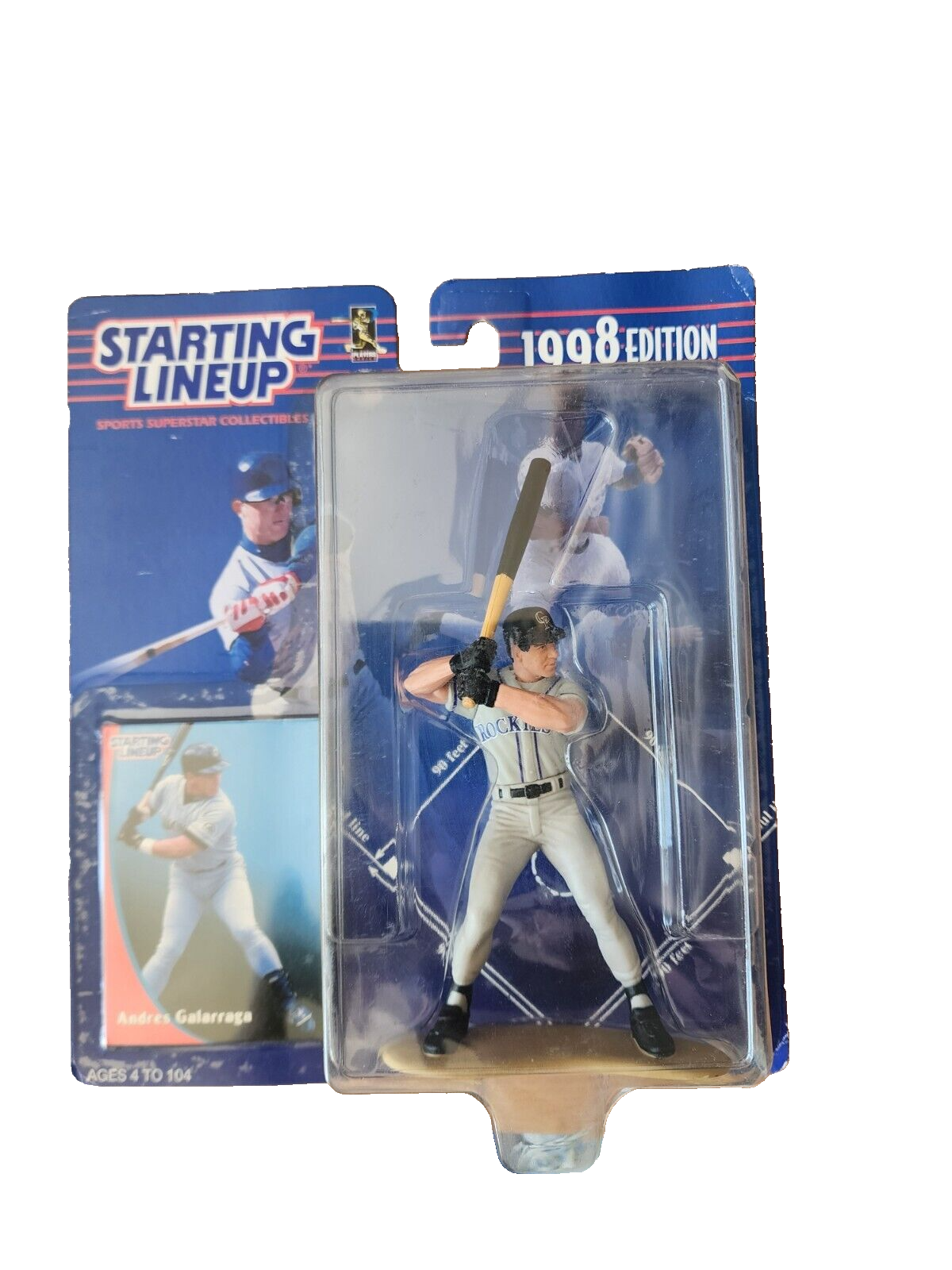 ANDRES GALARRAGA 1998 Edition Starting Lineup SLU Colorado Rockies SEALED NIB