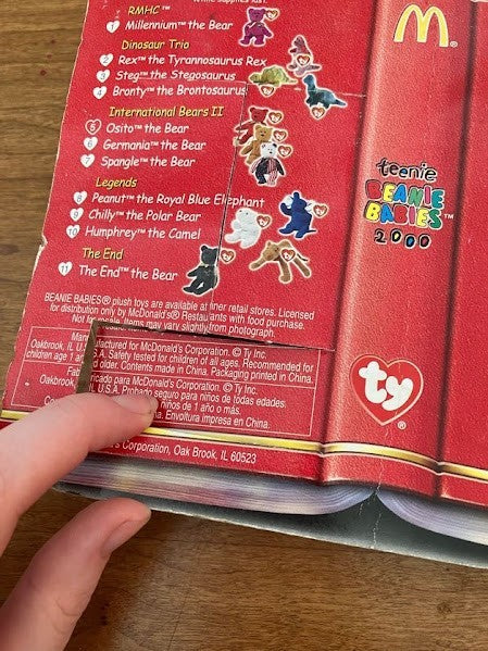 TY Beanie Babies - Osito The Bear