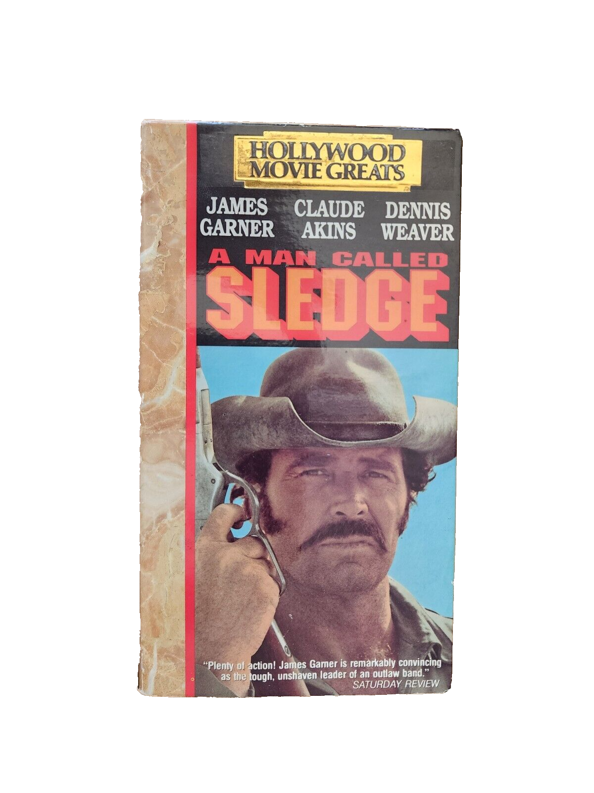 A Man Called Sledge On VHS With James Garner Claude Akins Dennis Weaver