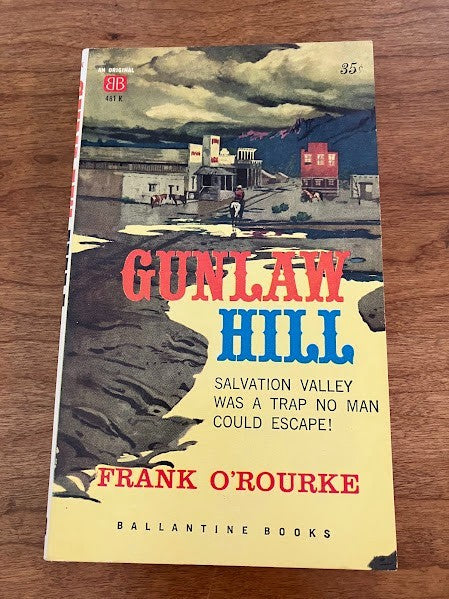Paperback Westerns by Frank O'Rourke - lot of 2
