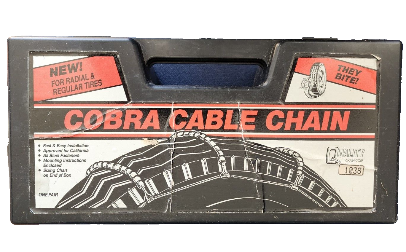 Cobra Cable Chain 1038 for 14 to 16 Inch Tires - NEW