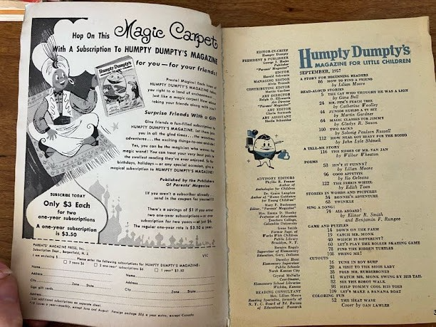 Humpty Dumpty‘s Magazine For Little Children (Lot Of 5)