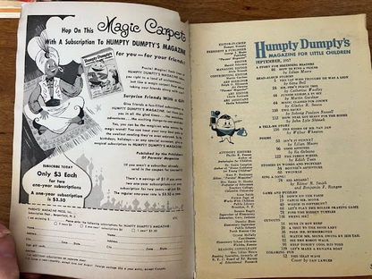 Humpty Dumpty‘s Magazine For Little Children (Lot Of 5)