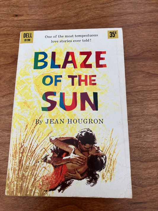 Vintage Paperback - Blaze of the Sun by Jean Hougron