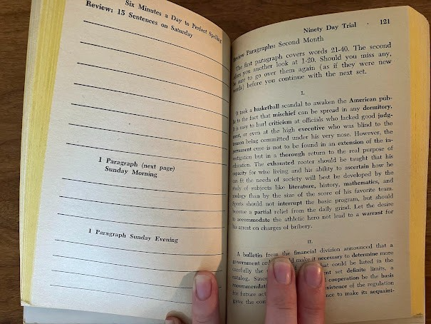 Cardinal Edition Books - Words of Power / Perfect Spelling (lot of 2)