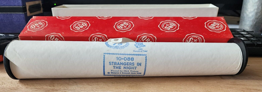 QRS Word Roll Strangers in the night 10-088 Player Piano Roll