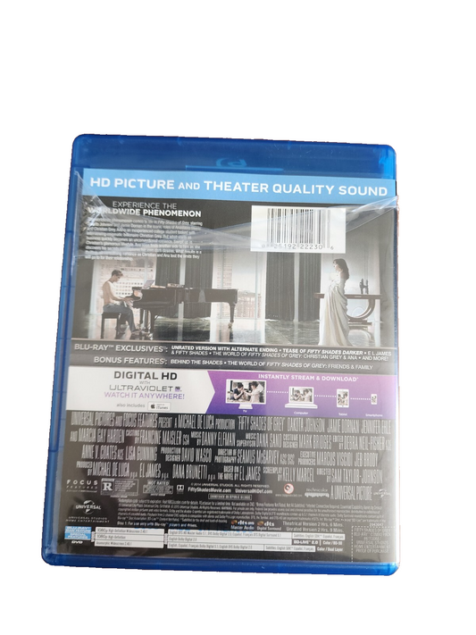 Fifty Shades of Grey [Blu-ray + DVD + Digital]